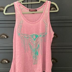 Rock and Roll cowgirl tank